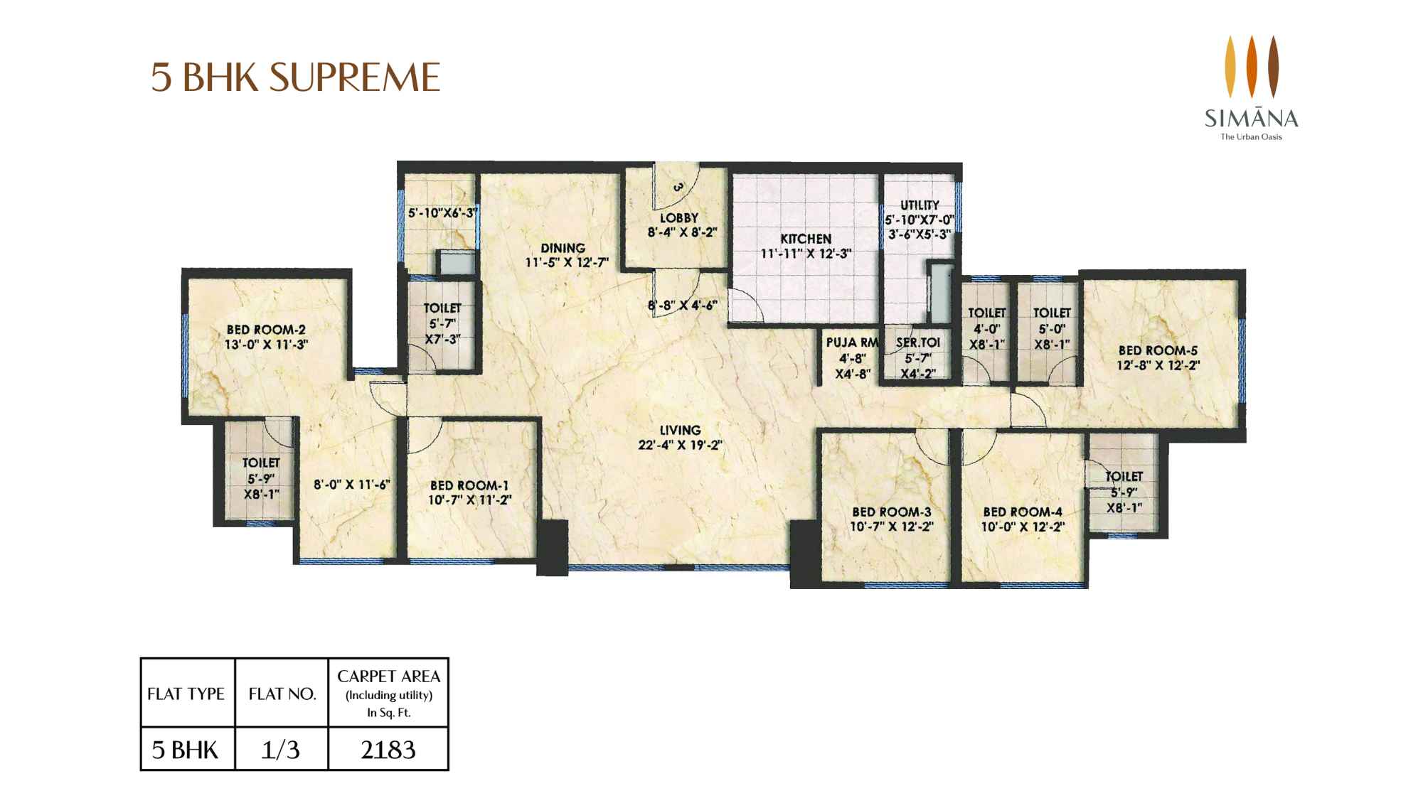 Bhoomi-Simana-5-BHK-Supreme-2183-Sqft