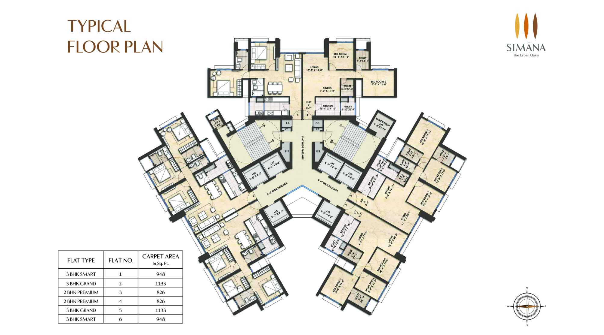 Bhoomi-Simana-Typical-Floor-Plan